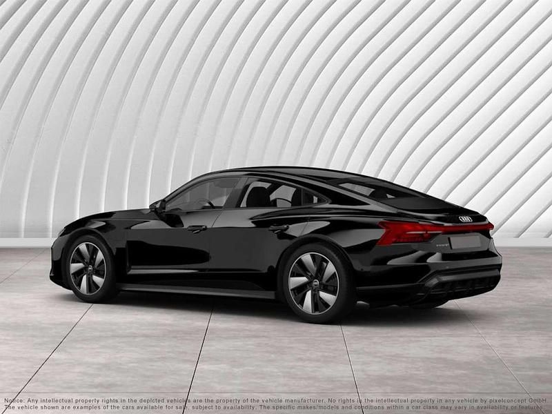 Gebraucht Audi e-tron GT quattro 350 kW (476 PS) 2022 Mythosschwarz metallic Limousine