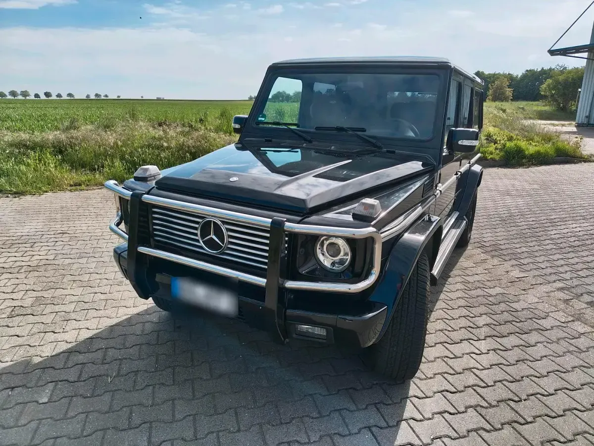 Gebraucht Mercedes G320 211 PS (155 kW) 1997 Schwarz SUV