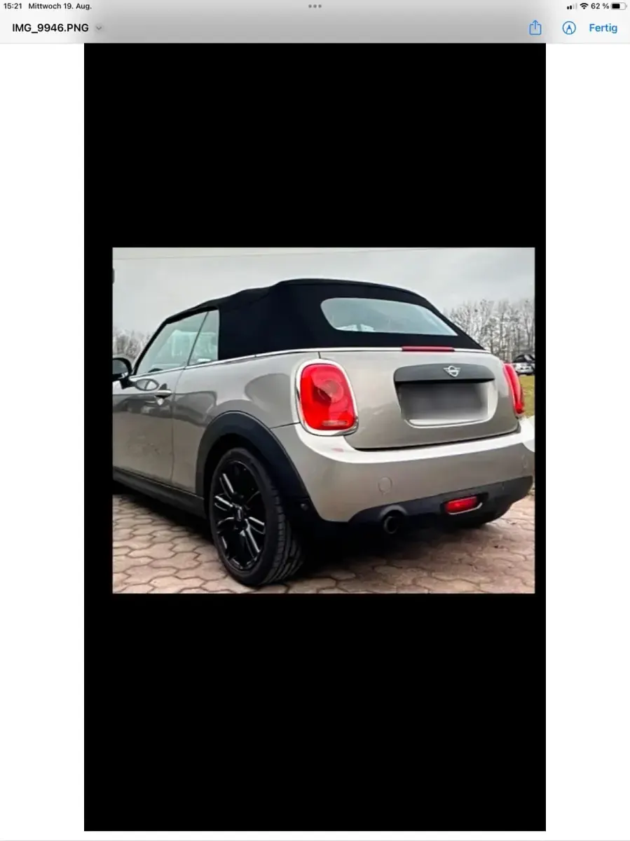 Gebraucht Mini One Cabriolet 102 PS (75 kW) 2019 Silber Cabrio