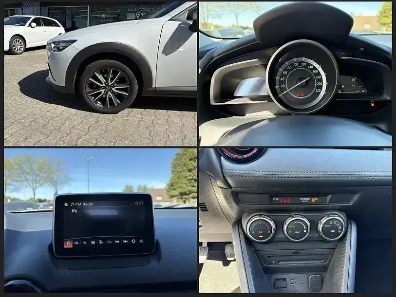 Gebraucht Mazda CX-3 120 PS (88 kW) 2016 Weiß SUV