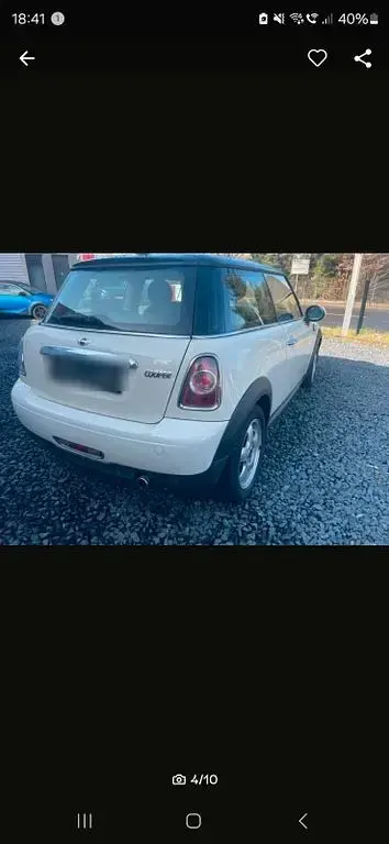 Gebraucht Mini Cooper 122 PS (89 kW) 2010 Beige Kleinwagen