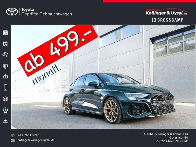 Goodwood green, audi exclusive Gebraucht 2024 Audi RS3 Exclusive Kleinwagen | 61.880 € (Guter Preis) - Bild 1/4