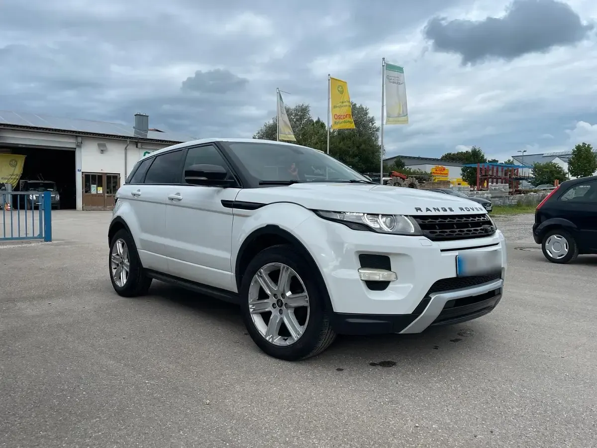 Gebraucht Land Rover Range Rover evoque 190 PS (139 kW) 2013 Weiß SUV