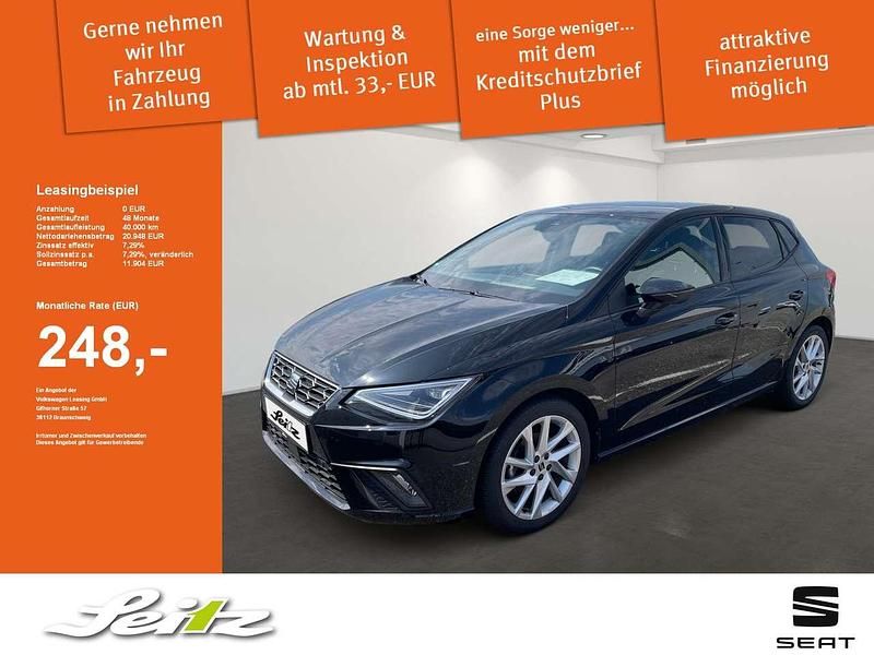 Schwarz Gebraucht 2024 Seat Ibiza FR Limousine | 20.630 € (Fairer Preis) - Bild 1/3