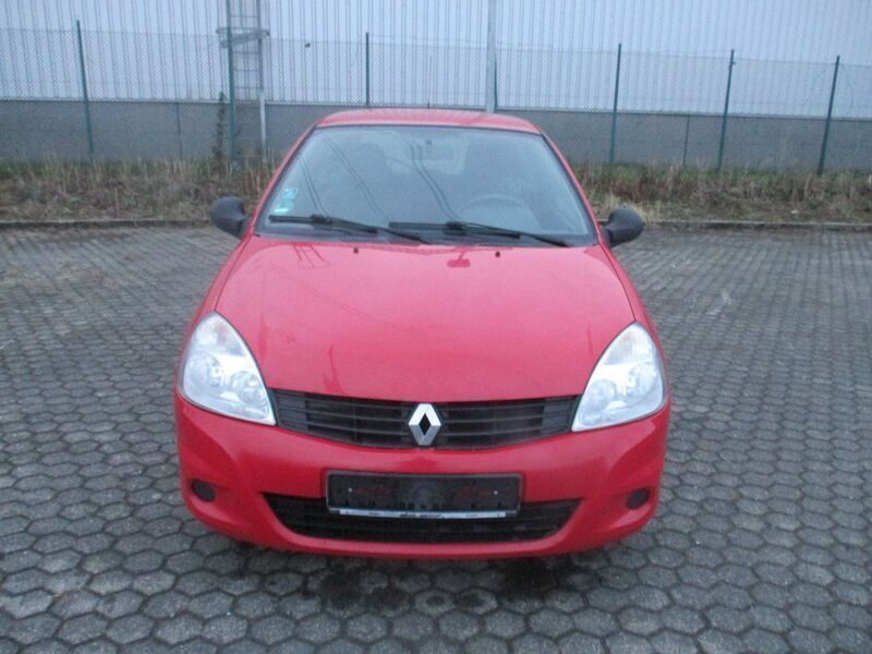 Gebraucht Renault Clio II Authentique 58 PS (42 kW) 2009 Rot Kleinwagen
