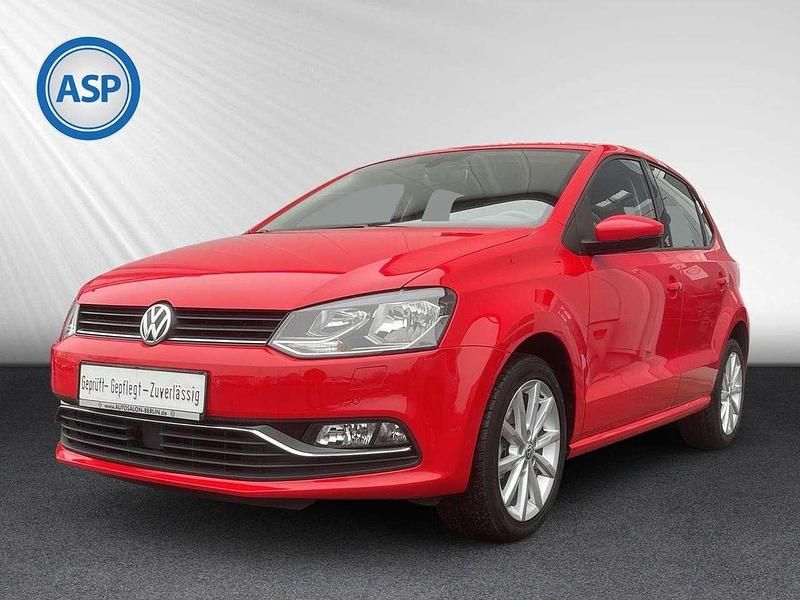 Gebraucht VW Polo Highline 110 PS (80 kW) 2014 Rot (flashrot) Kleinwagen