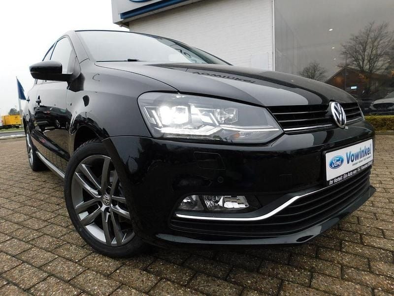 Gebraucht VW Polo LOUNGE 60 PS (44 kW) 2015 Schwarz Kleinwagen