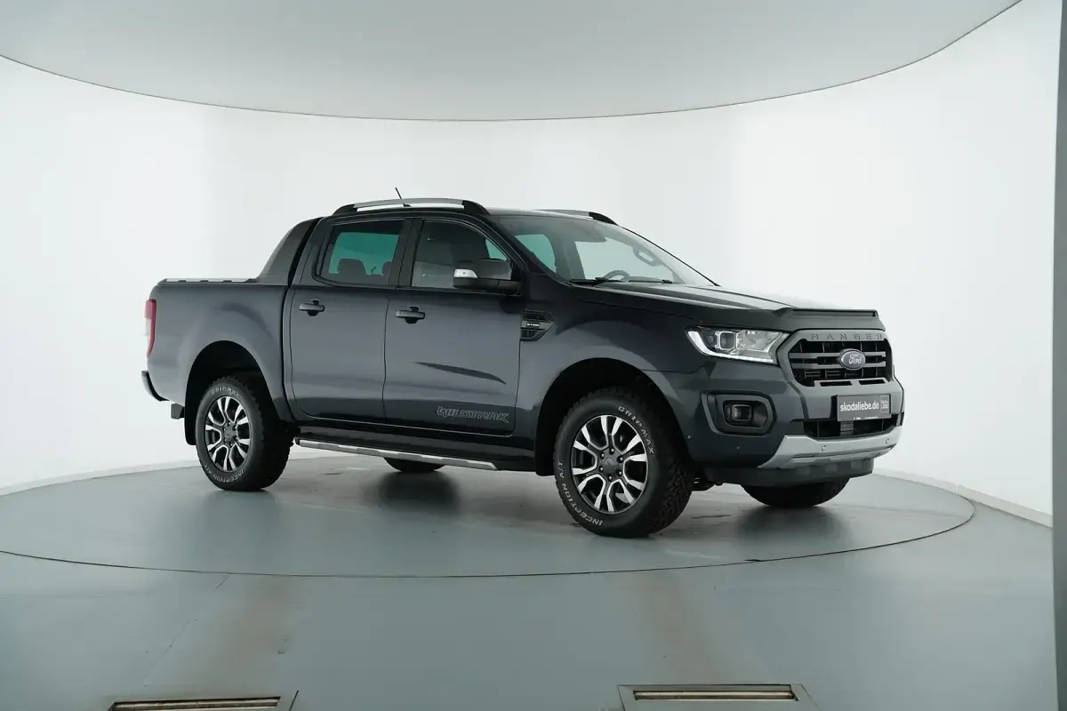 Gebraucht Ford Ranger Wildtrack 212 PS (155 kW) 2021 Royalgrau met. Pickup