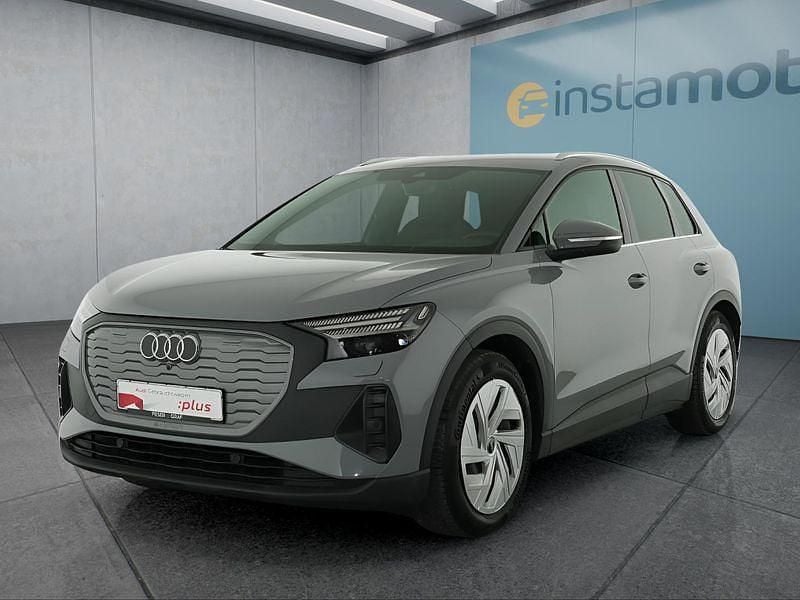 Grau Gebraucht 2021 Audi Q4 e-tron S-Line SUV | 27.599 € (Superpreis) - Bild 1/4