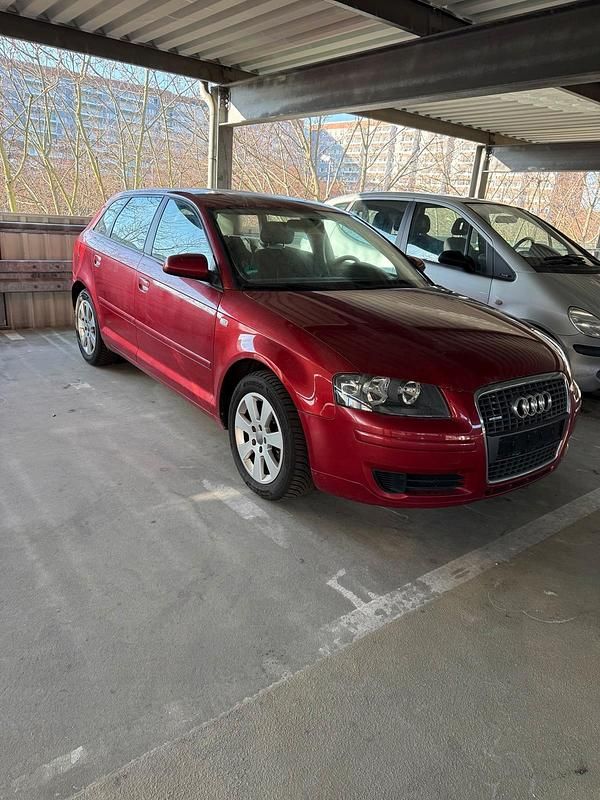 Rot Gebraucht 2007 Audi A3 Limousine | 2.000 € (Superpreis) - Bild 1/4