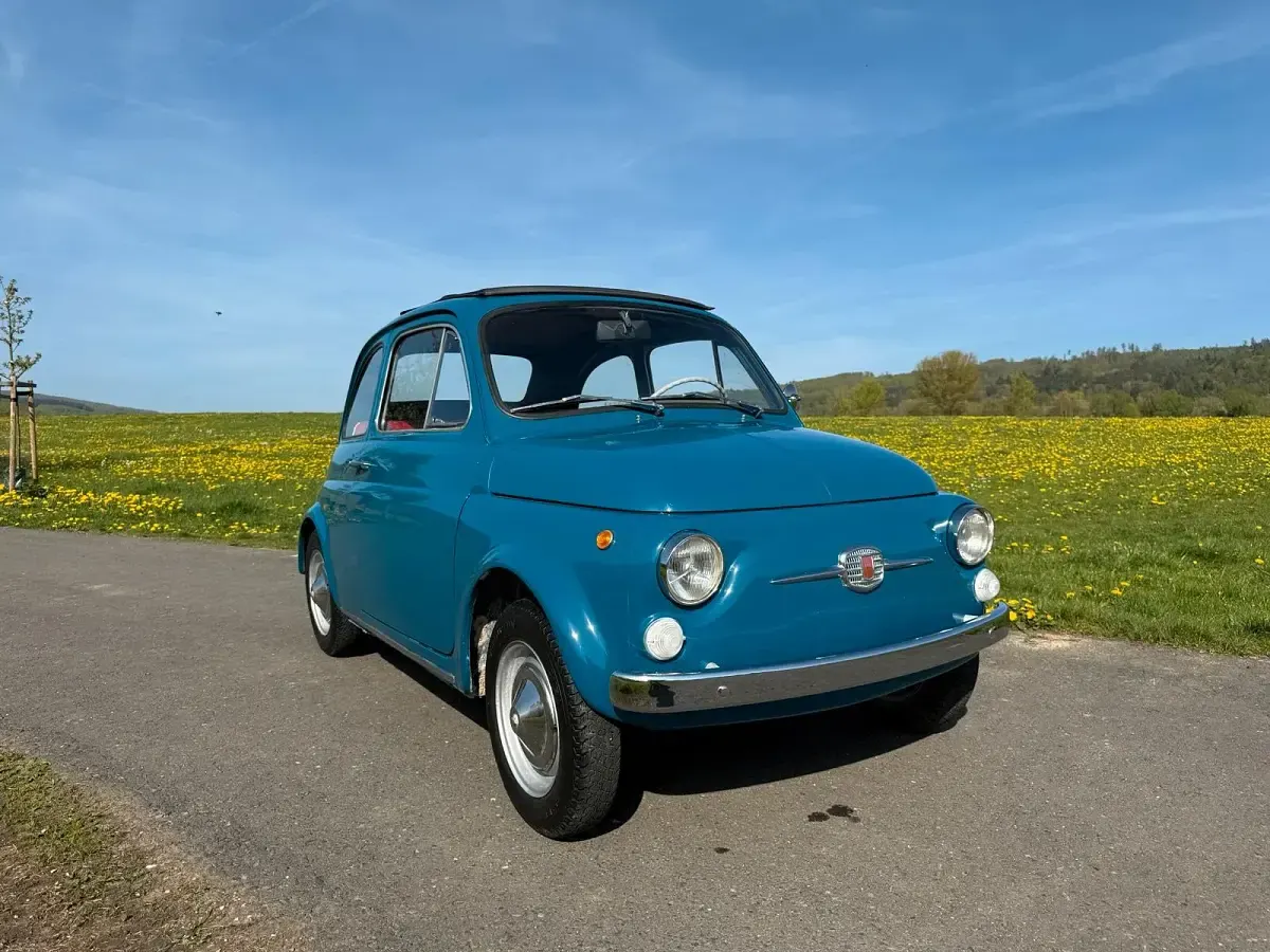 Gebraucht Fiat 500 18 PS (13 kW) 1967 Blau Kleinwagen