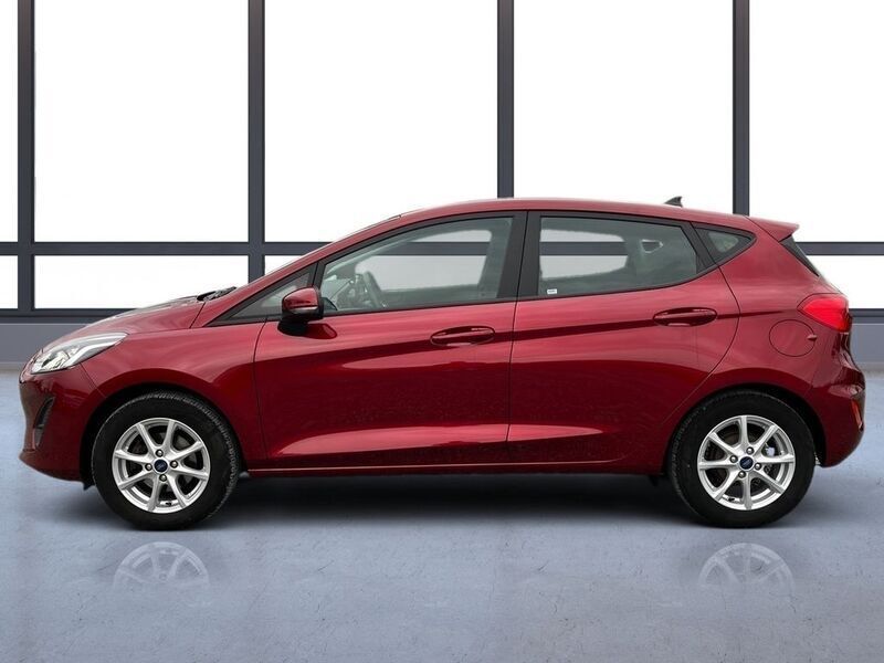 Gebraucht Ford Fiesta Cool & Connect 75 PS (55 kW) 2021 Rot Kleinwagen