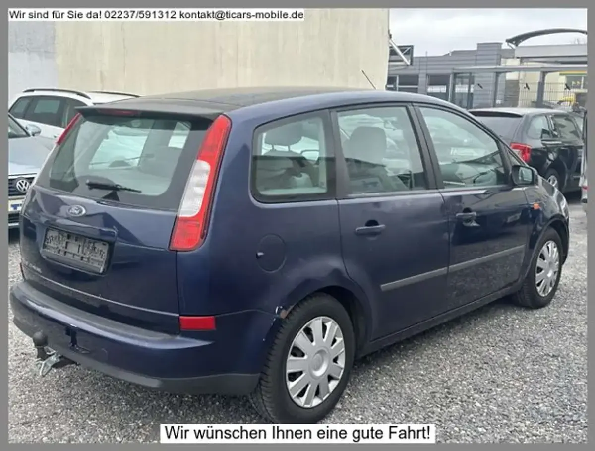 Gebraucht Ford C-MAX Ghia 136 PS (100 kW) 2004 Blau Van / Kleinbus