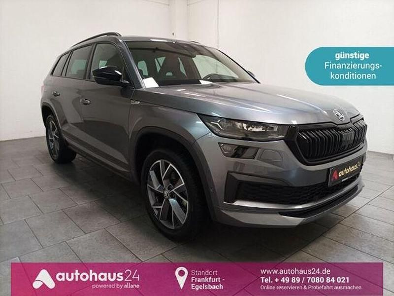 Grau Gebraucht 2023 Skoda Kodiaq SportLine SUV | 34.970 € (Fairer Preis) - Bild 1/4