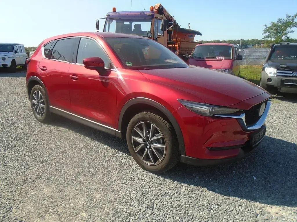 Gebraucht Mazda CX-5 Sports-Line 194 PS (142 kW) 2018 Rot SUV