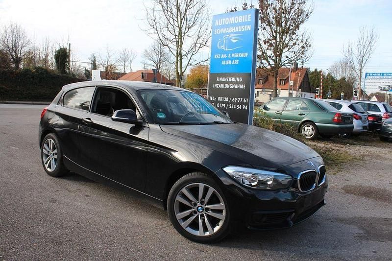 Schwarz Gebraucht 2016 BMW 116 Kleinwagen | 7.490 € (Guter Preis) - Bild 1/4