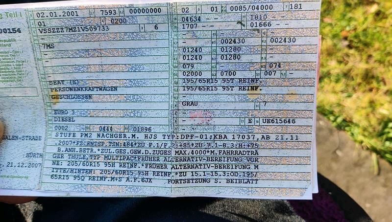 Gebraucht Seat Alhambra 116 PS (85 kW) 2001 Silber Van / Kleinbus