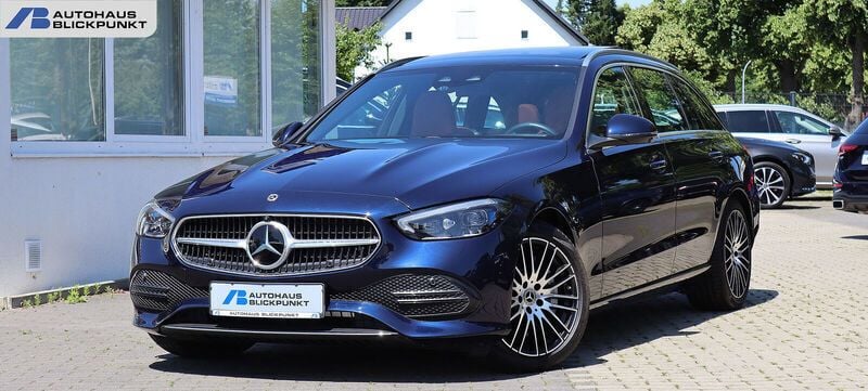 Blau Gebraucht 2022 Mercedes C220 | 35.979 € (Guter Preis) - Bild 1/4