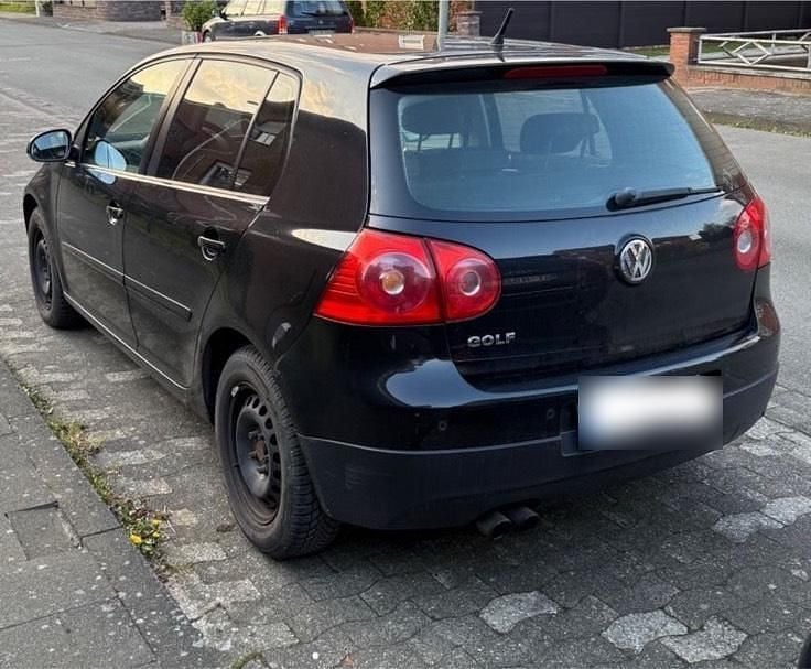 Gebraucht VW Golf V 122 PS (89 kW) 2007 Schwarz Kleinwagen