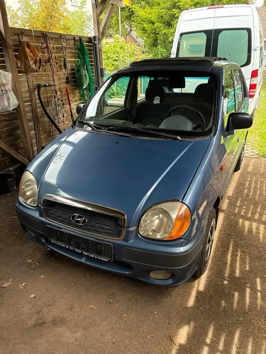 Gebraucht Hyundai Atos Prime 58 PS (42 kW) 2002 Blau Kleinwagen