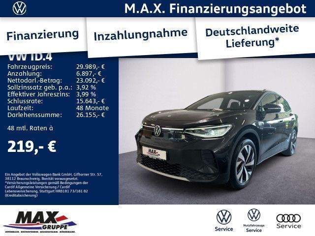 Mangangrau metallic (metallic) Gebraucht 2022 VW ID.4 Pro Performance SUV | 29.989 € (Guter Preis) - Bild 1/3