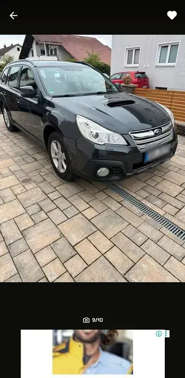 Käytetty Subaru Outback Active 150 HP (110 kW) 2013 Musta Farmari