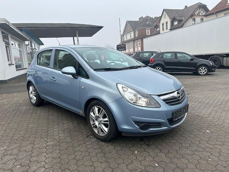 Gebraucht Opel Corsa Selection 80 PS (58 kW) 2008 Blau Kleinwagen