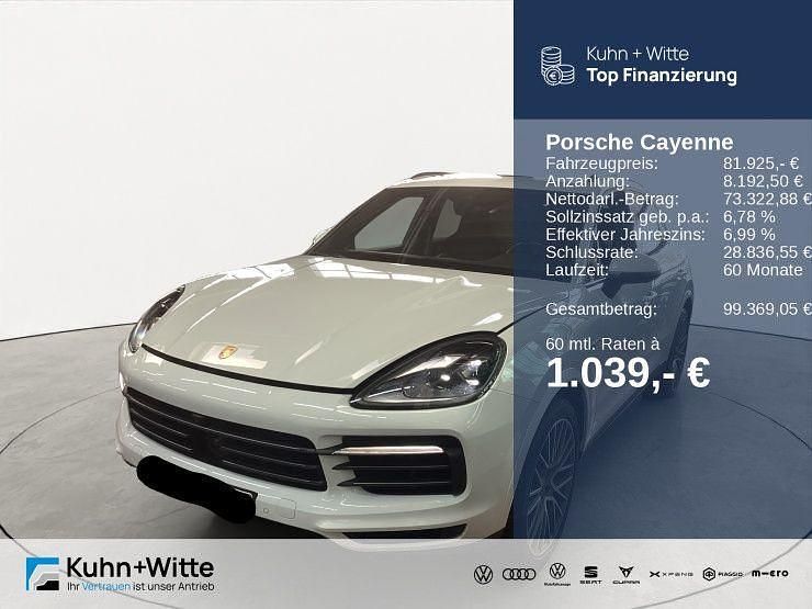 Weiß Gebraucht 2023 Porsche Cayenne SUV | 81.925 € (Superpreis) - Bild 1/3