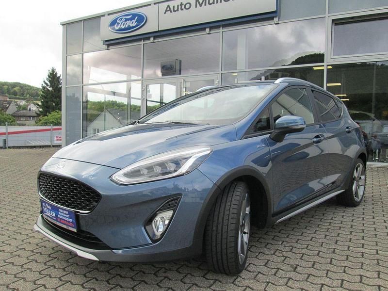 Blau Gebraucht 2019 Ford Fiesta Active Kleinwagen | 13.900 € (Fairer Preis) - Bild 1/4