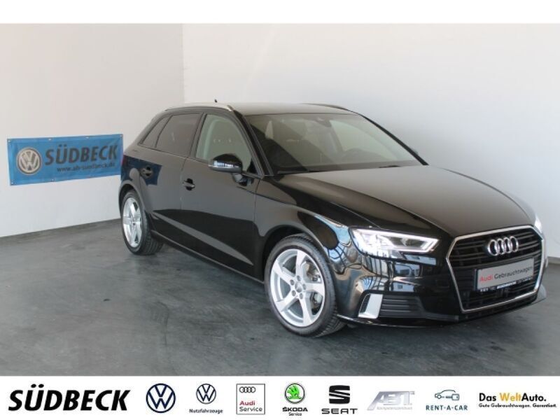 Gebraucht Audi A3 Sport 150 PS (110 kW) 2017 Mythosschwarz (metallic) Limousine