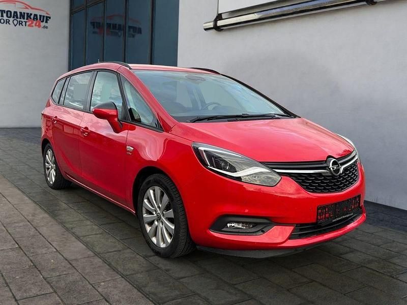 Rot Gebraucht 2017 Opel Zafira Active Van / Kleinbus | 10.480 € (Superpreis) - Bild 1/4