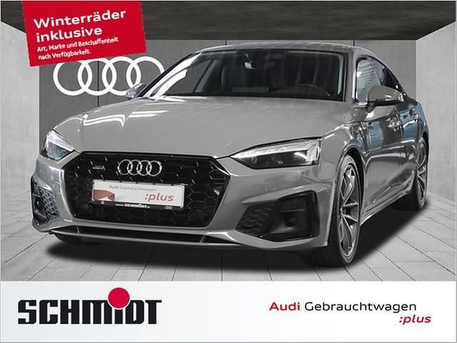 Mythosschwarz metallic Gebraucht 2017 Audi A5 Sportback Sport Kleinwagen | 36.840 € - Bild 1/2