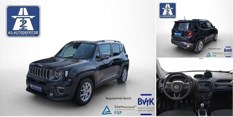 Schwarz Gebraucht 2021 Jeep Renegade Limited SUV | 15.950 € (Guter Preis) - Bild 1/4