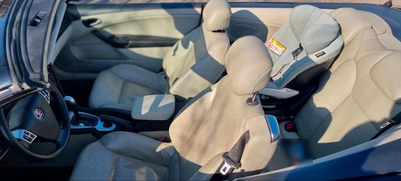 Gebraucht Saab 9-3 Cabriolet Vector 175 PS (128 kW) 2004 Schwarz Cabrio