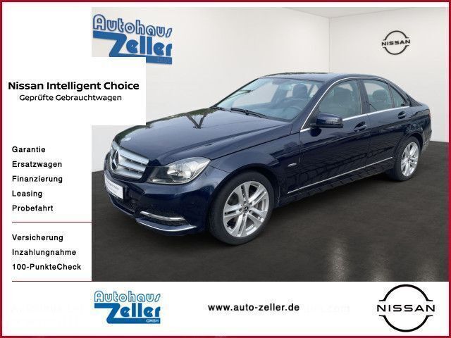 Blau Gebraucht 2012 Mercedes C180 Avantgarde Limousine | 11.990 € (Etwas zu teuer) - Bild 1/4