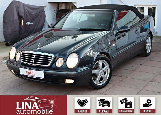 Schwarz Gebraucht 2000 Mercedes CLK200 Cabrio | 2.980 € - Bild 1/4