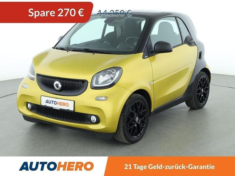 Gold Gebraucht 2019 Smart ForTwo Coupé Basis Kleinwagen | 13.850 € (Fairer Preis) - Bild 1/3