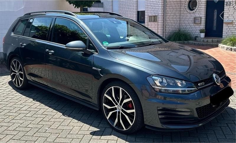 Grau Gebraucht 2016 VW Golf VII GTD Kombi | 13.900 € (Superpreis) - Bild 1/4