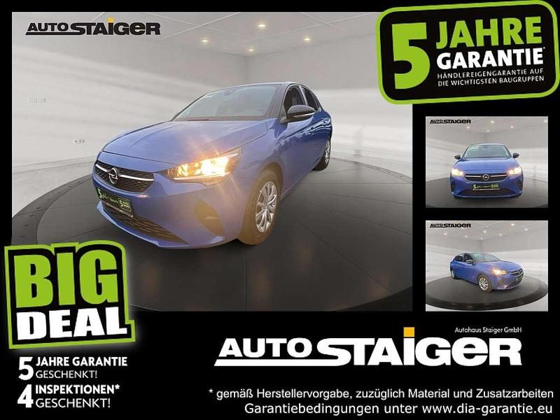 Voltaik blau Gebraucht 2022 Opel Corsa Edition Kleinwagen | 11.999 € (Guter Preis) - Bild 1/4
