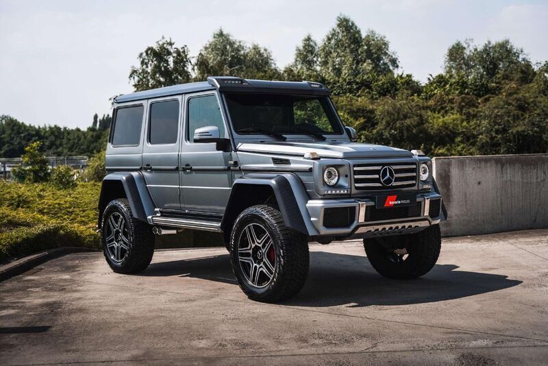 Grau Gebraucht 2019 Mercedes G500 4x4² SUV | 139.900 € (Etwas zu teuer) - Bild 1/4