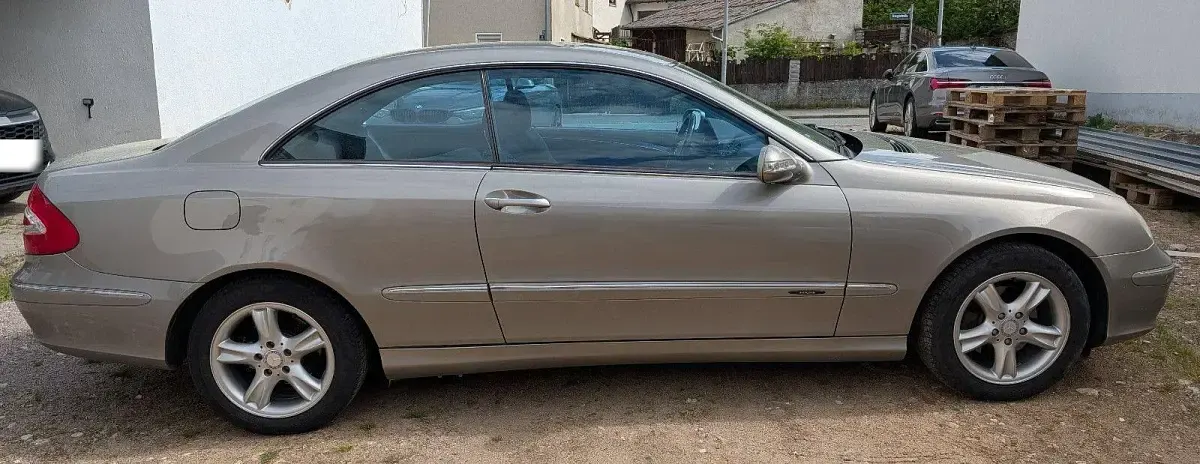 Gebraucht Mercedes CLK200 Avantgarde 163 PS (119 kW) 2003 Grau Coupé
