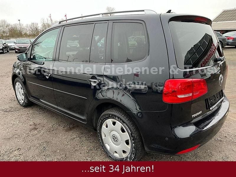 Gebraucht VW Touran Match 140 PS (102 kW) 2012 Schwarz Van / Kleinbus