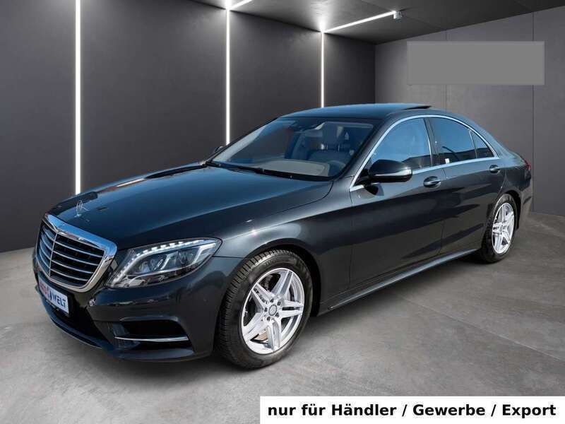 Schwarz Gebraucht 2015 Mercedes S500 AMG line Limousine | 30.499 € - Bild 1/1