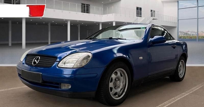 Blau Gebraucht 1999 Mercedes SLK200 Cabrio | 2.490 € (Guter Preis) - Bild 1/4