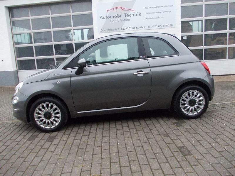 Grau Gebraucht 2021 Fiat 500C Dolcevita Cabrio | 11.990 € (Guter Preis) - Bild 1/4