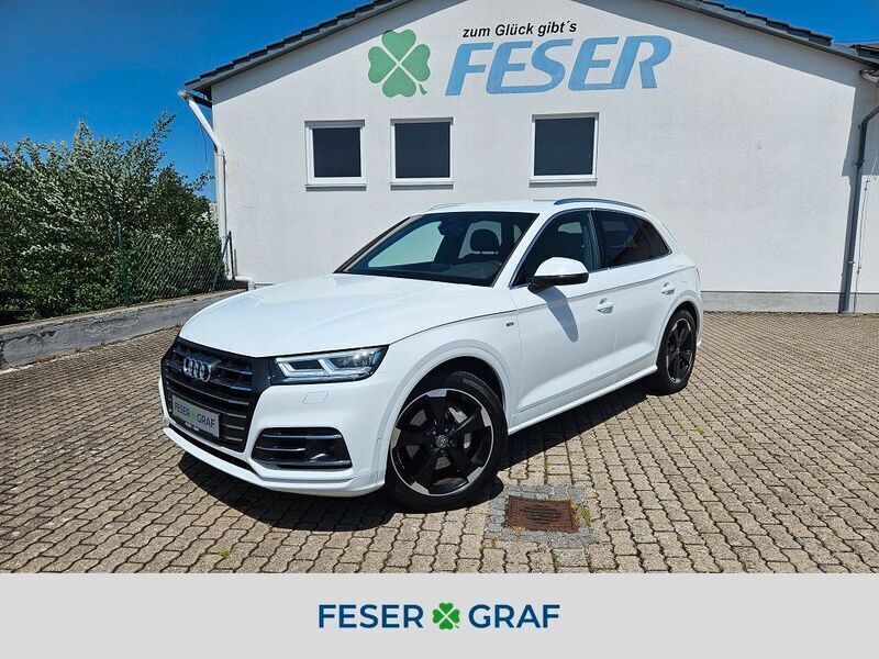 Ibisweiß Gebraucht 2020 Audi Q5 S-Line SUV | 34.980 € (Superpreis) - Bild 1/4