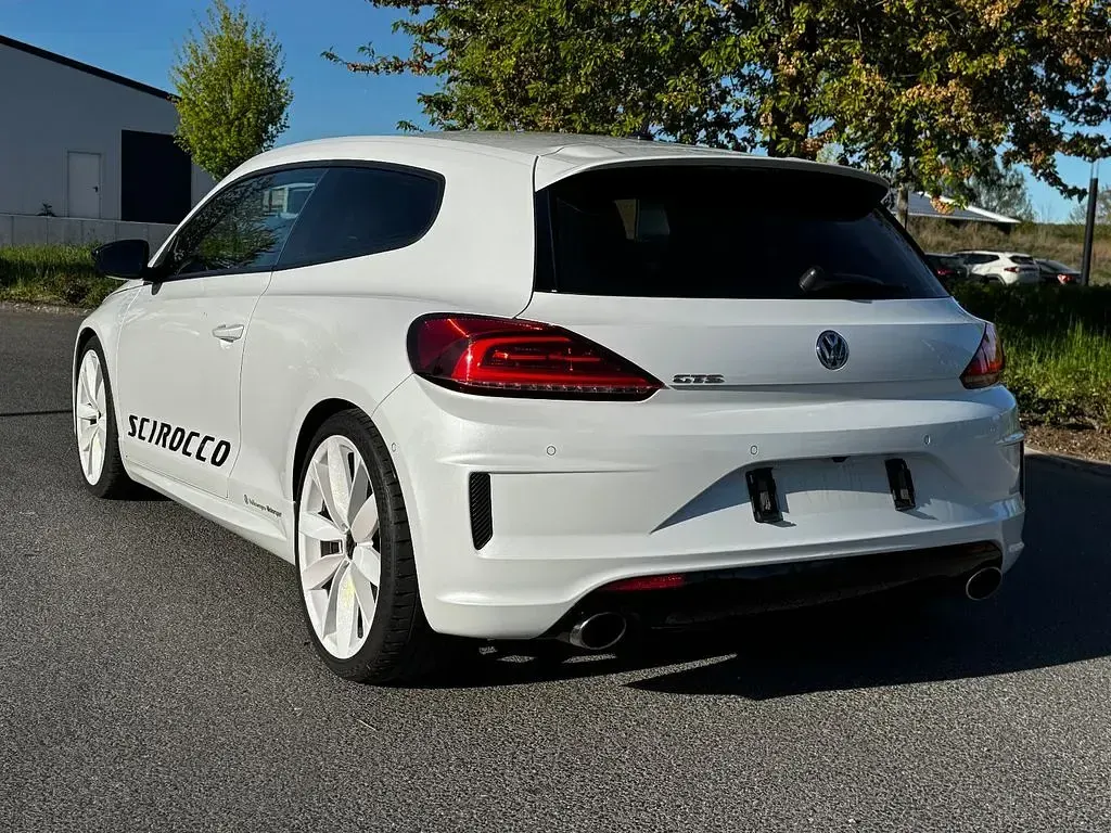 Gebraucht VW Scirocco GTS 264 PS (194 kW) 2016 Weiß Coupé