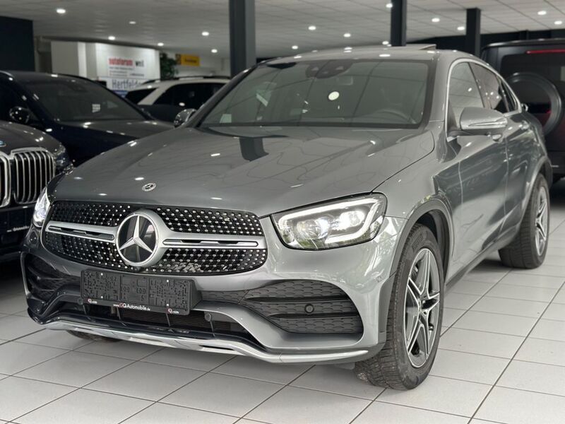 Selenitgrau metalliclack Gebraucht 2020 Mercedes GLC200 AMG line SUV | 38.990 € (Etwas zu teuer) - Bild 1/4