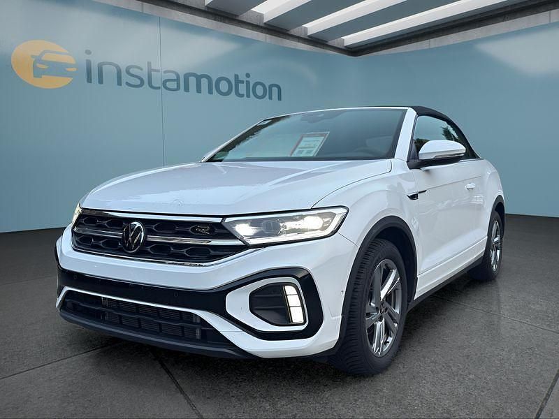 Weiß Gebraucht 2025 VW T-Roc Cabriolet Cabrio | 33.499 € (Guter Preis) - Bild 1/4