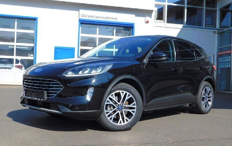 Schwarz Gebraucht 2020 Ford Kuga Titanium SUV | 19.990 € (Etwas zu teuer) - Bild 1/4